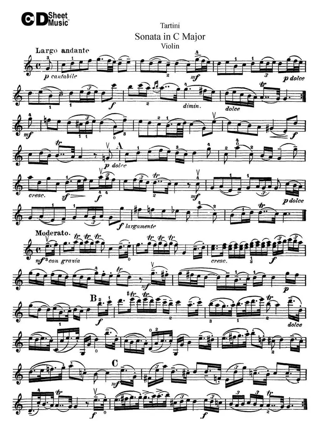 Violin Sonata in C Major