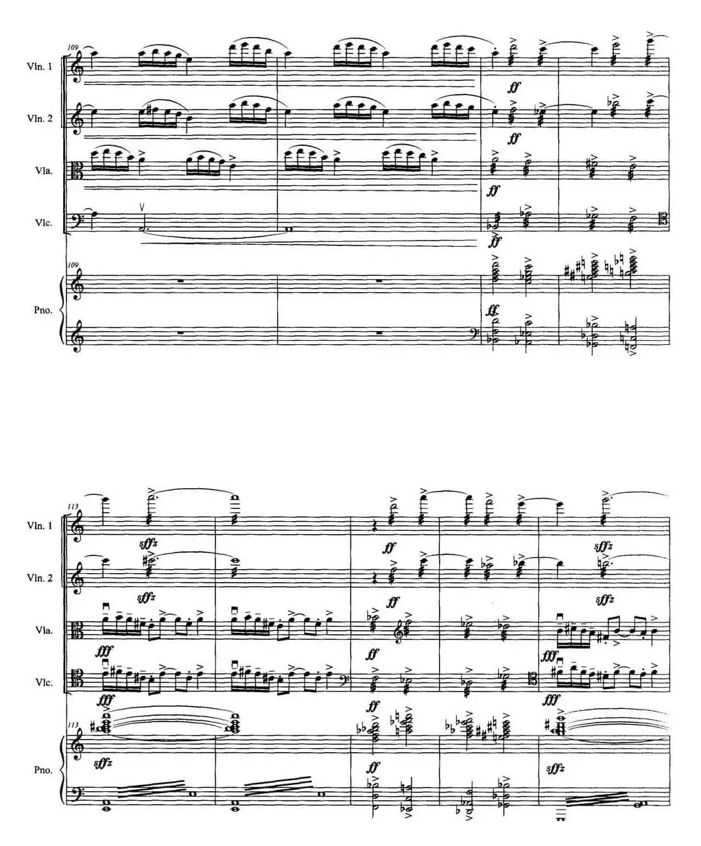 《赛龙夺锦》主题狂想曲（为钢琴弦乐五重奏而作）