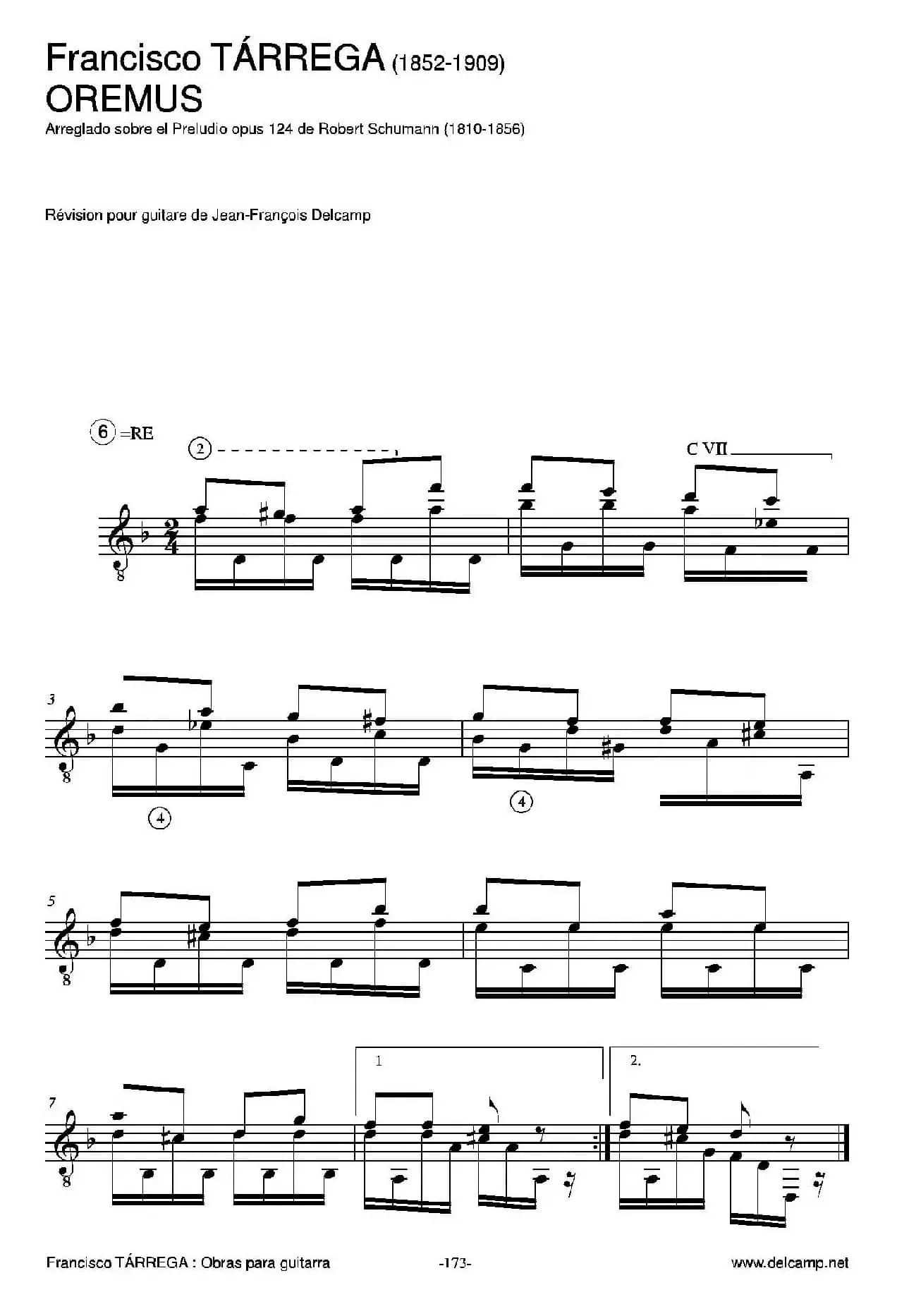 《塔雷加作品全集》第10部分（古典吉他）