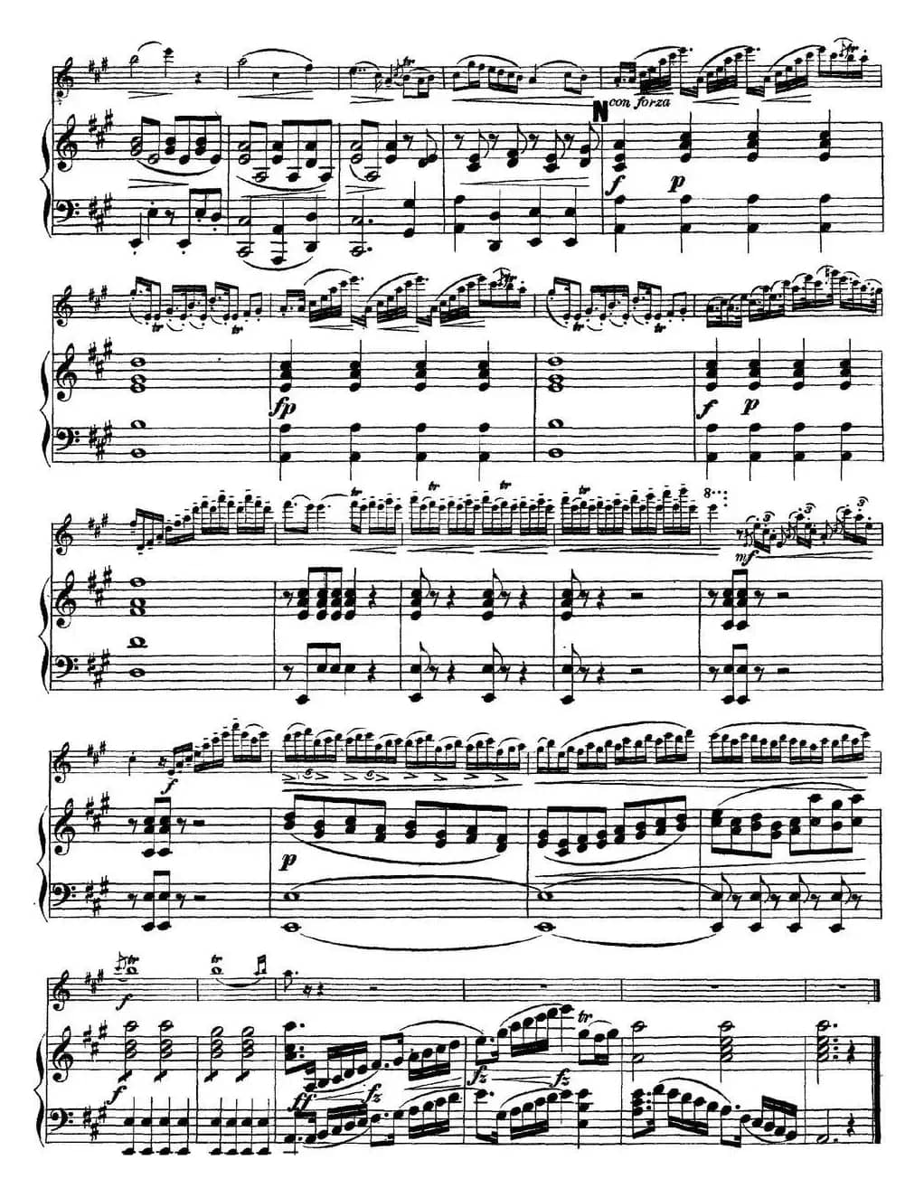 Rode Concerto No.7 in A Major（小提琴+钢琴伴奏）