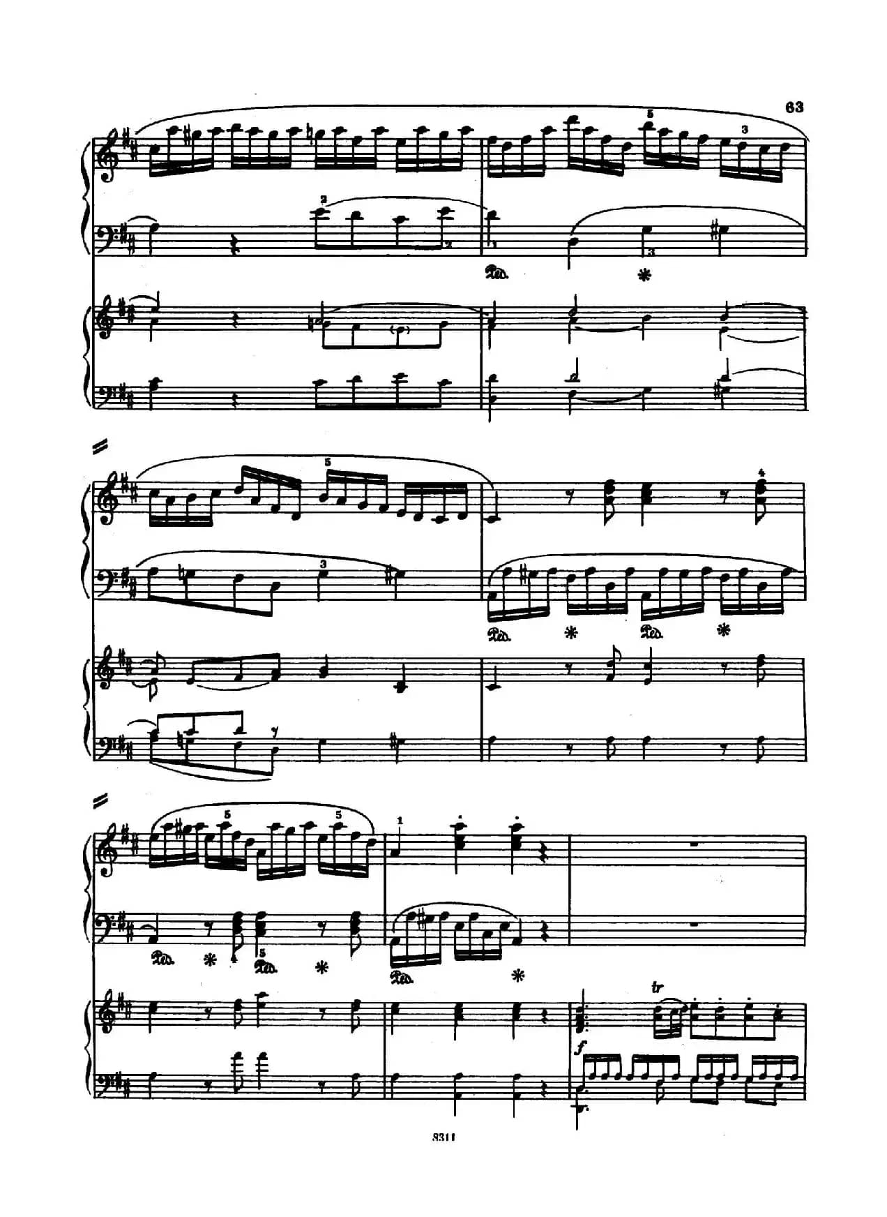 Concerto no 5 K 175 - 2 Piano（Ⅰ）