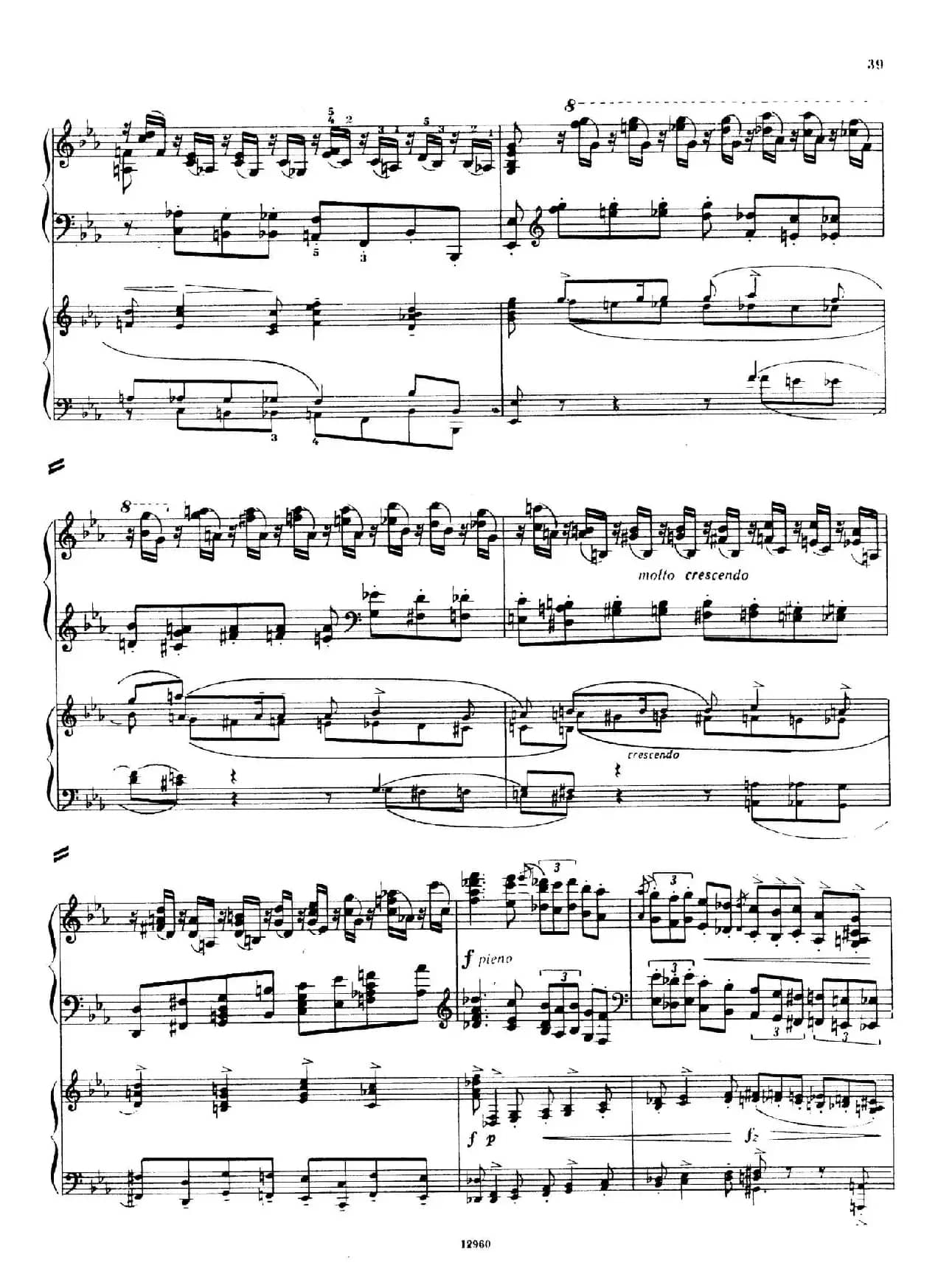 Piano Concerto No.2 in c Minor Op.50（c小调第二钢琴协奏曲·Ⅰ·双钢琴）