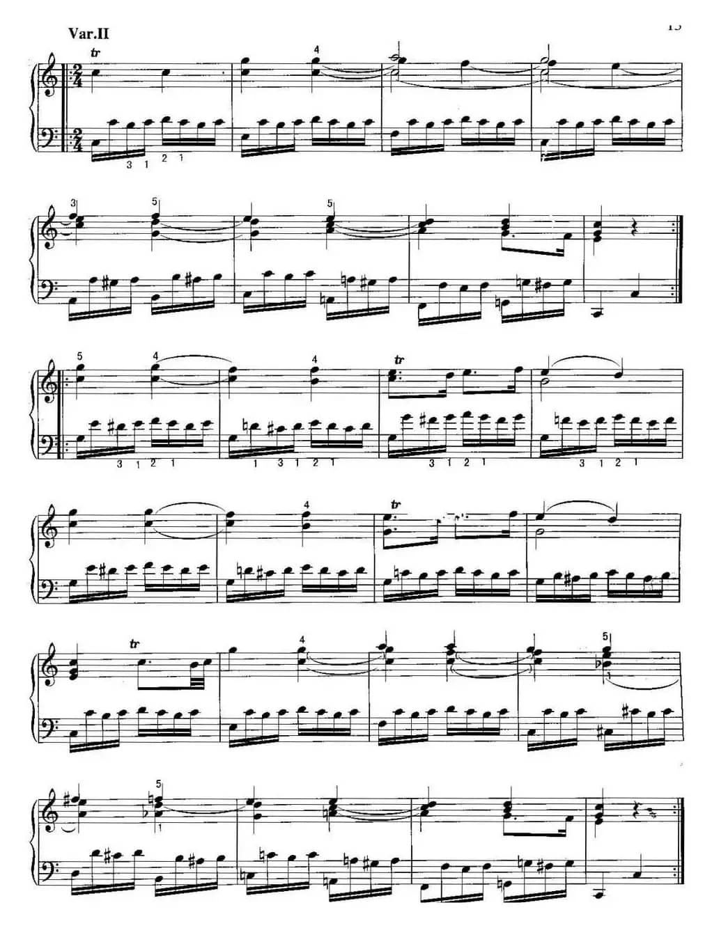 不可不弹的世界钢琴名曲：“星星”变奏曲