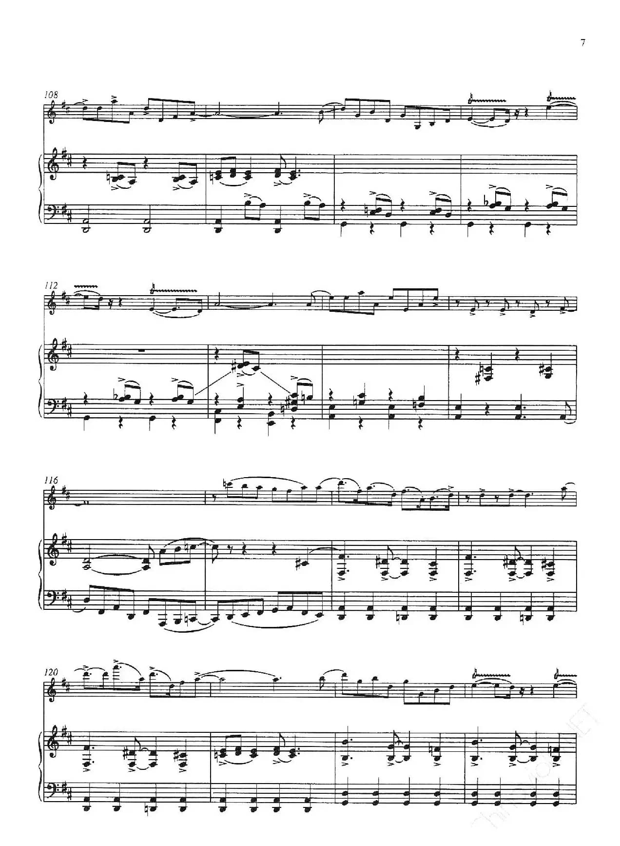 一个美国人在巴黎（An American in Paris）（小提琴+钢琴伴奏）