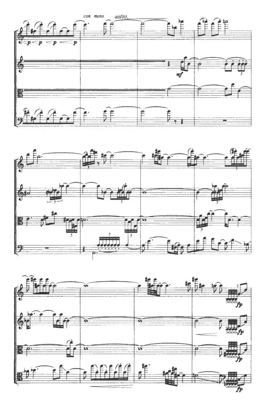 风合合缠（弦乐四重奏）