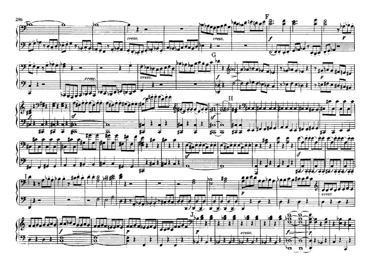 String Quartet No.9 in C Major Op.59-3 - 4 Hands（C大调第九弦乐四重奏·四手联弹）