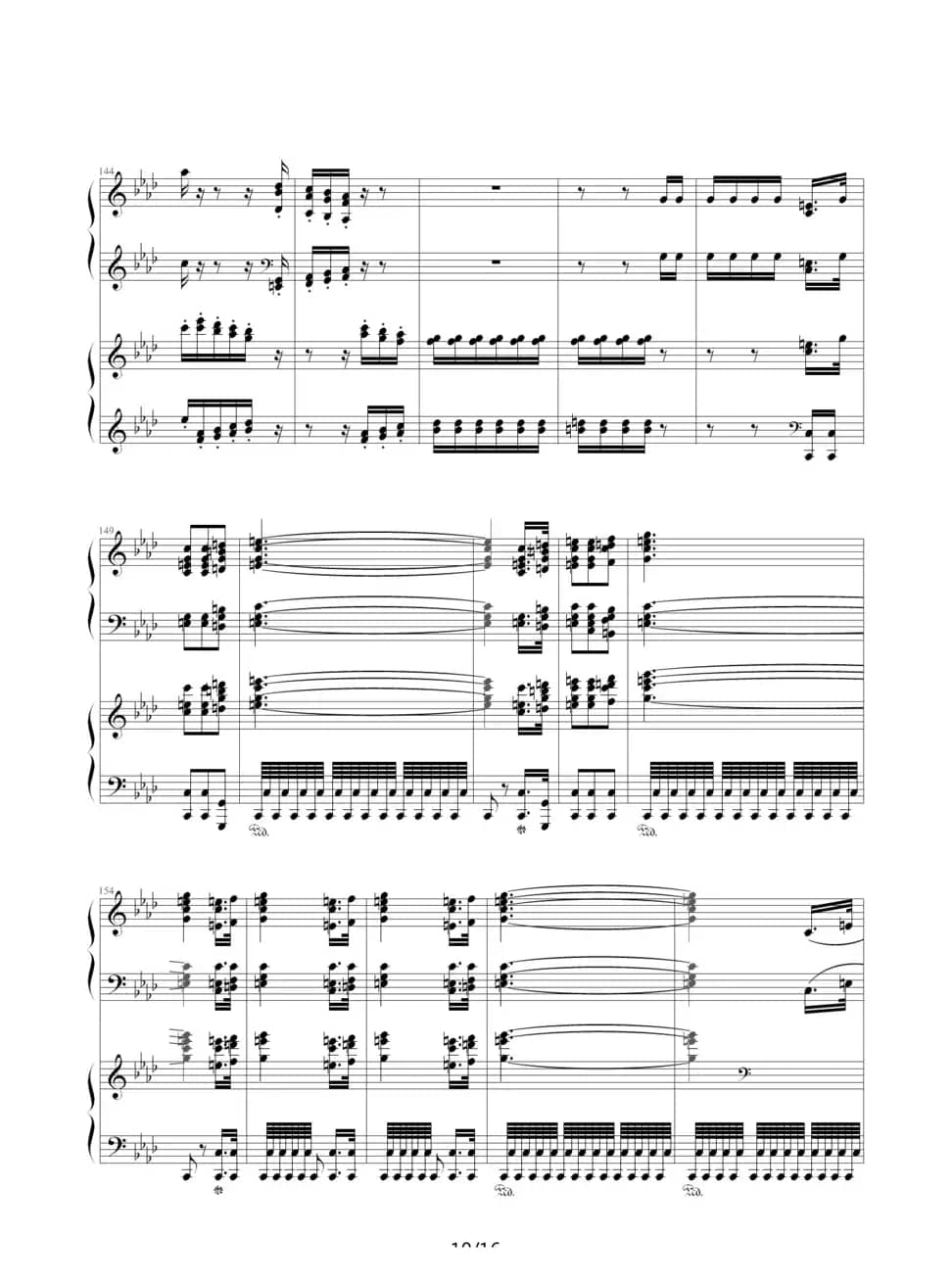 《命运》第二乐章（双钢琴）