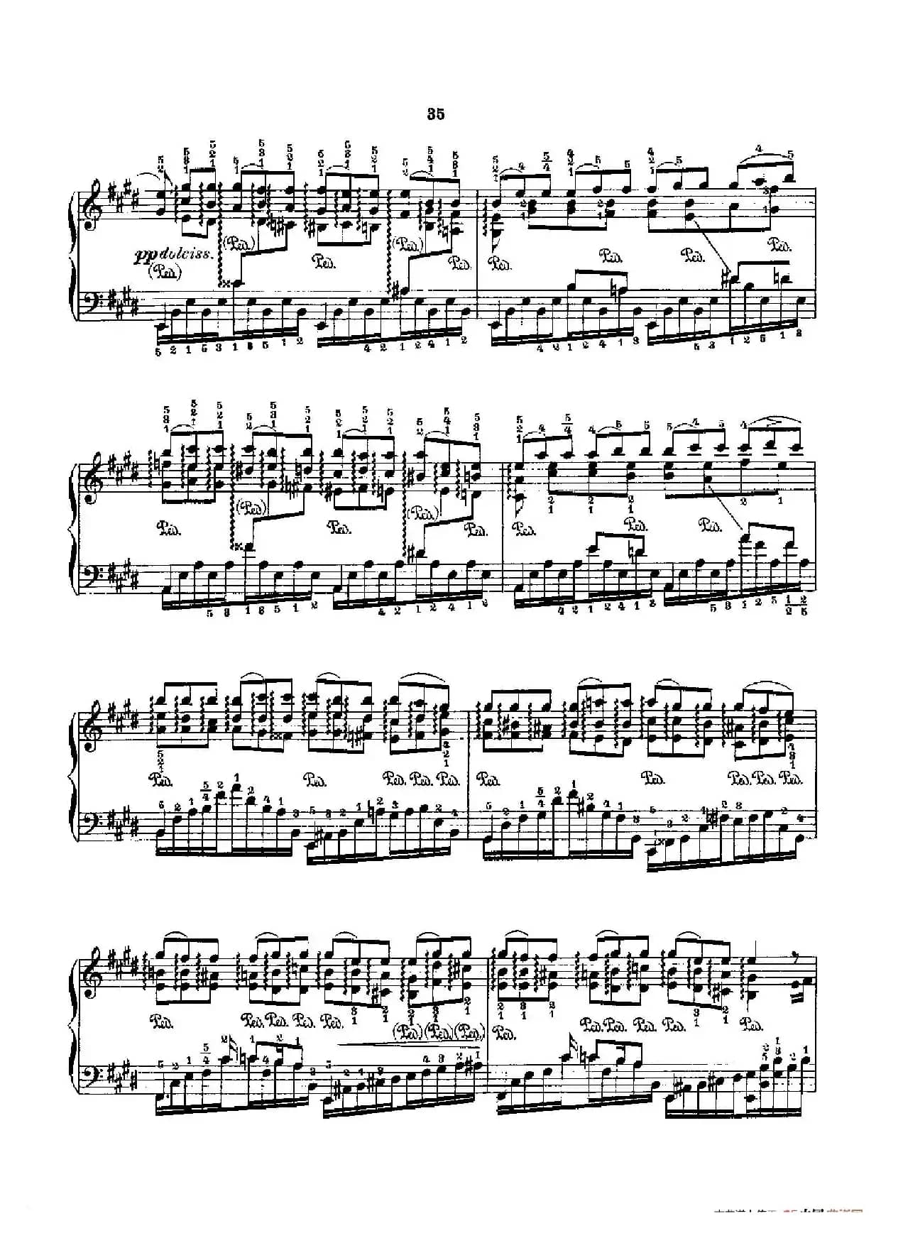 53首以肖邦练习曲为素材而作的练习曲(No.45)