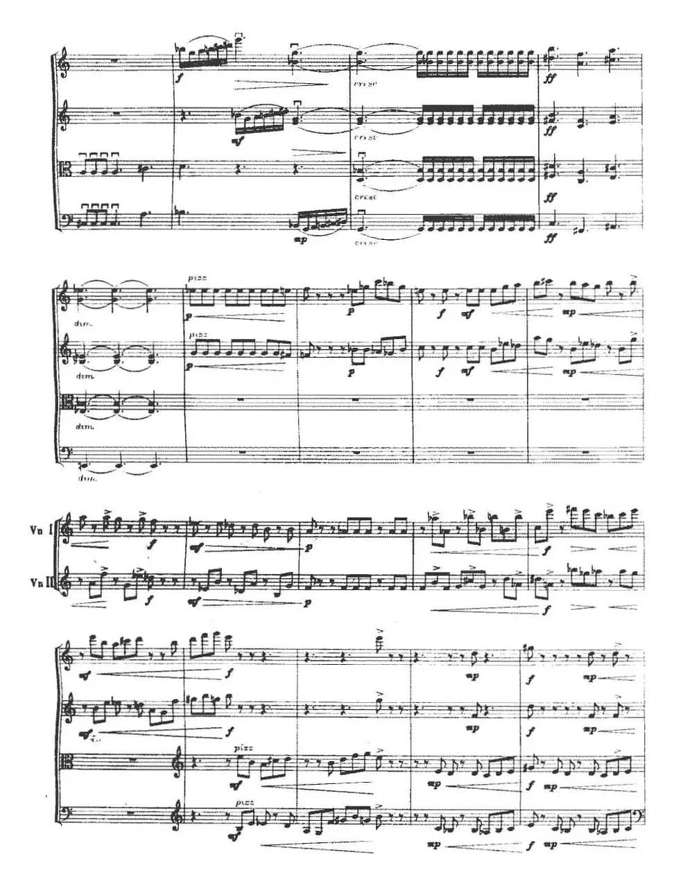 第一弦乐四重奏（丁冰作曲版）