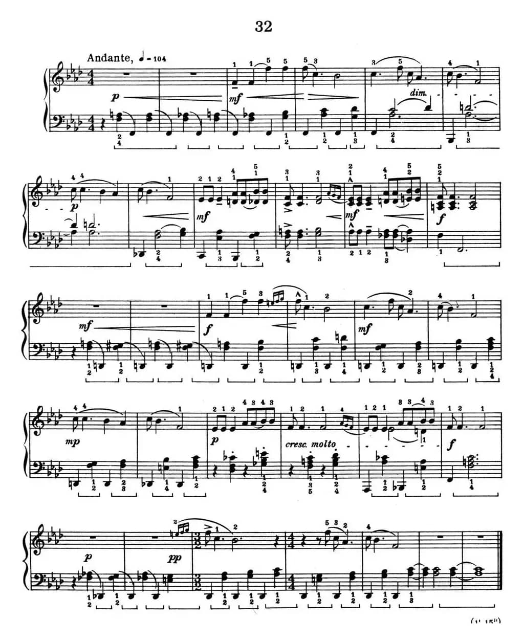 For Children Sz.42（献给孩子们·32）