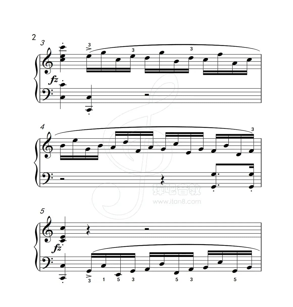 练习曲 10（克拉莫钢琴练习曲60首）