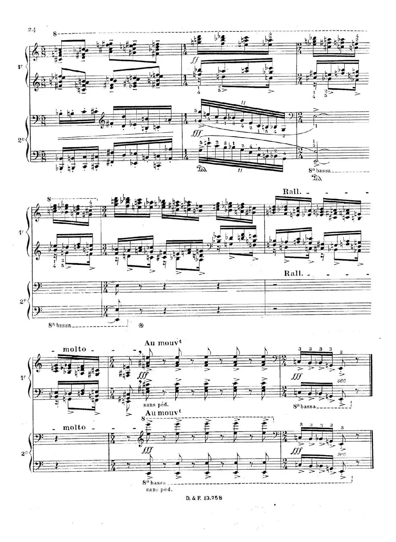 Visions de l'Amen（阿门的幻想·双钢琴·Ⅱ）