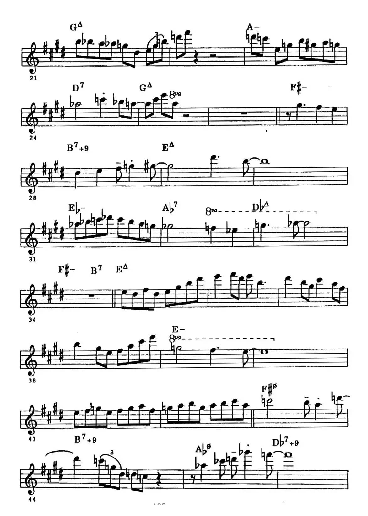 爵士乐超吹练习曲（七）