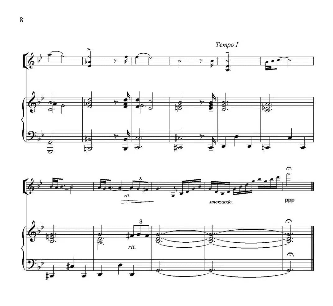 Adagio for Strings & Organ（柔板）（小提琴+钢琴伴奏）