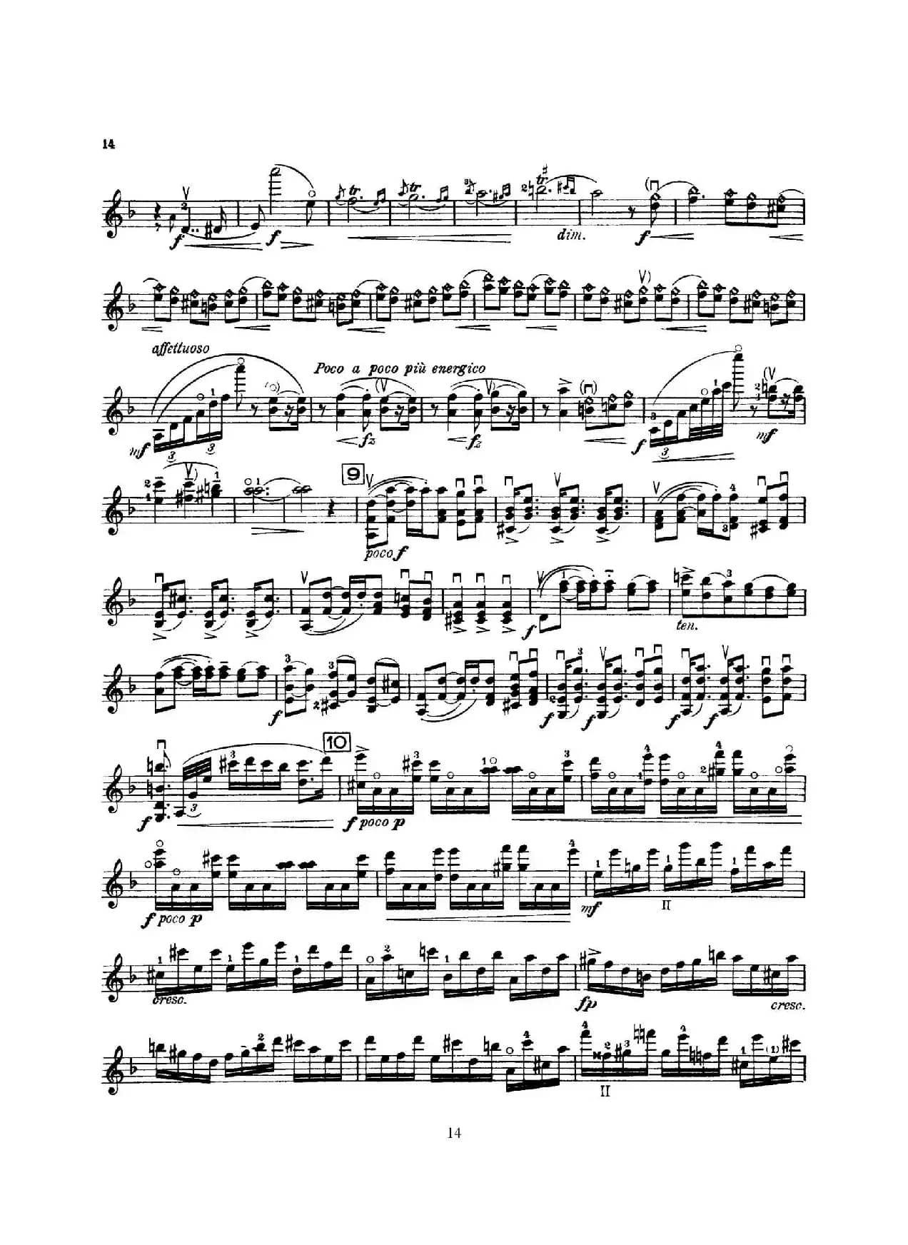 Concerto in D Minor Op.47（小提琴分谱）
