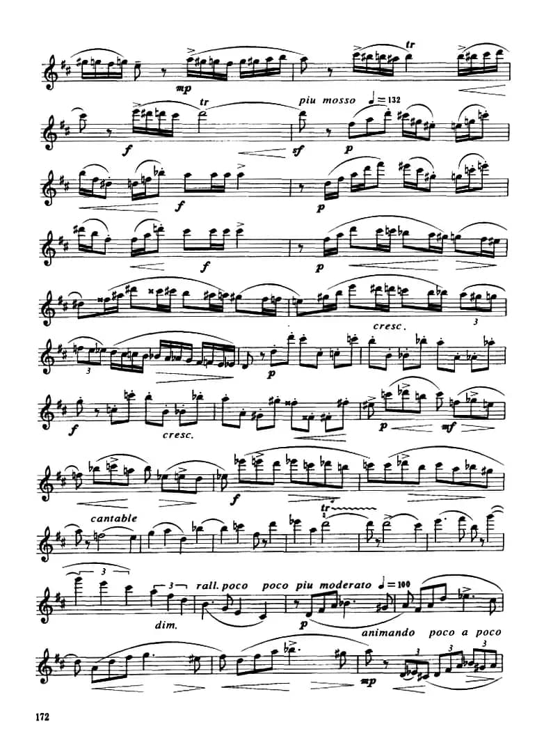 Glazunov Op.109（格拉组诺夫协奏曲Op.109）（中音萨克斯分谱）