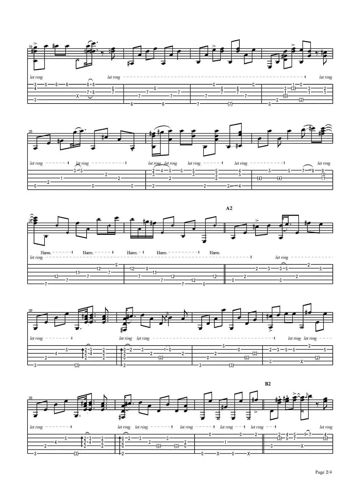 tommy emmanuel：amy-version-2（指弹吉他）