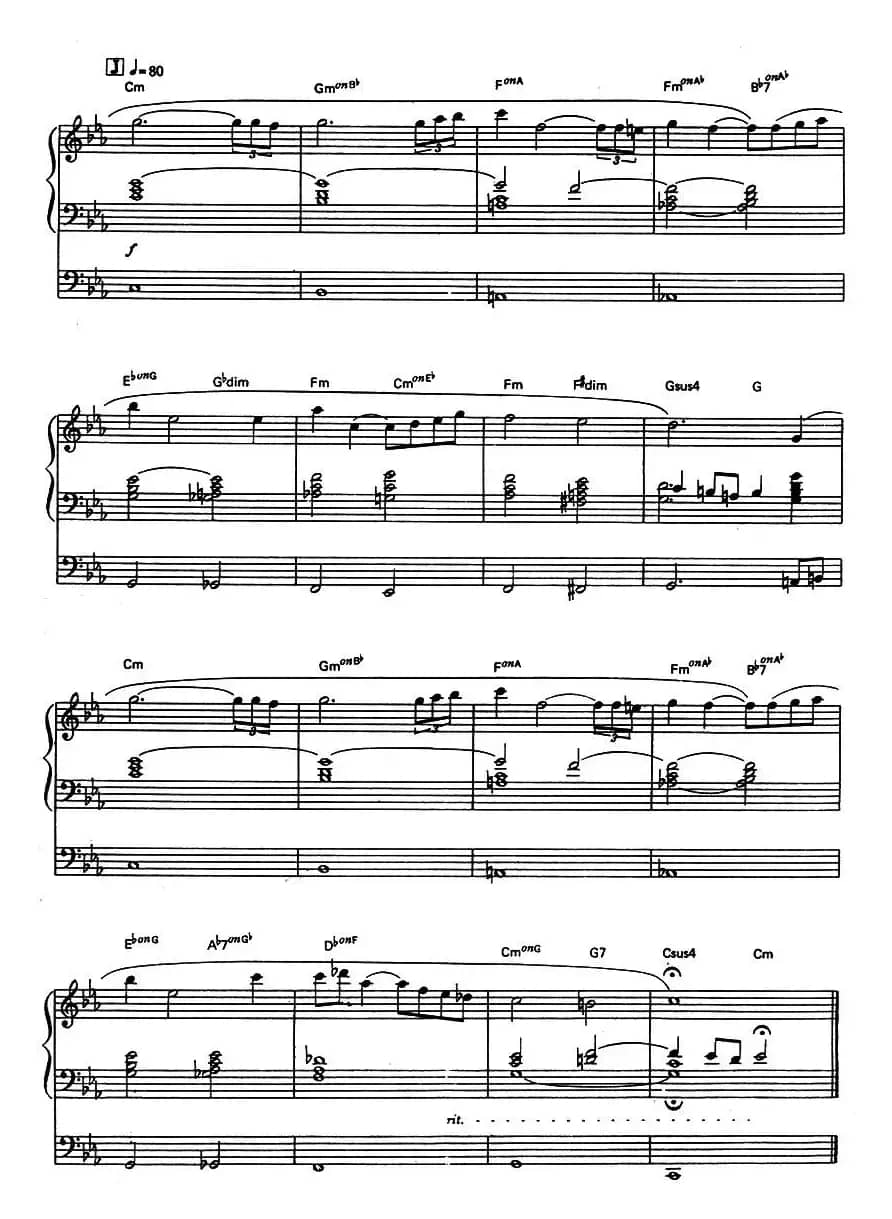 Perpignan（佩彼利昂）（双排键电子琴谱）