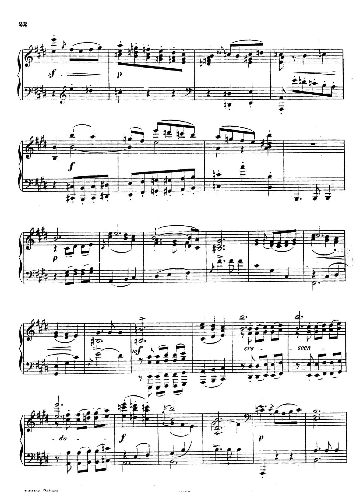 Waltzes Op.23（圆舞曲集·9、e小调）