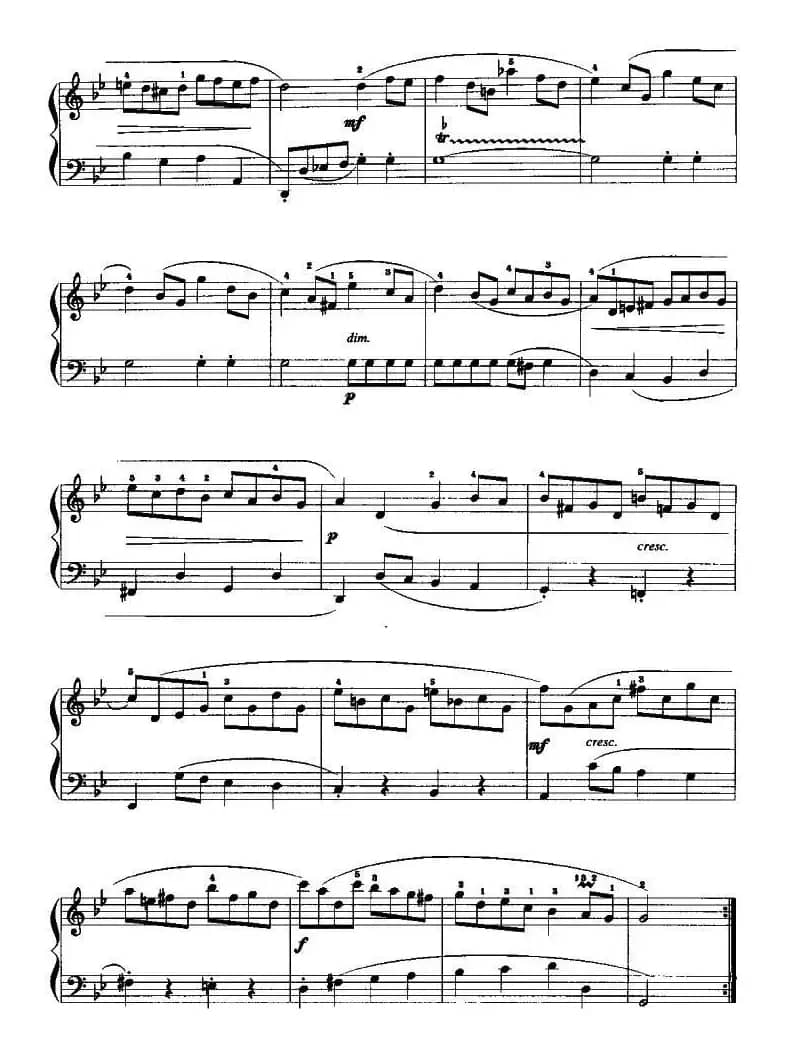 加伏特舞曲（J·S·巴赫作曲版）