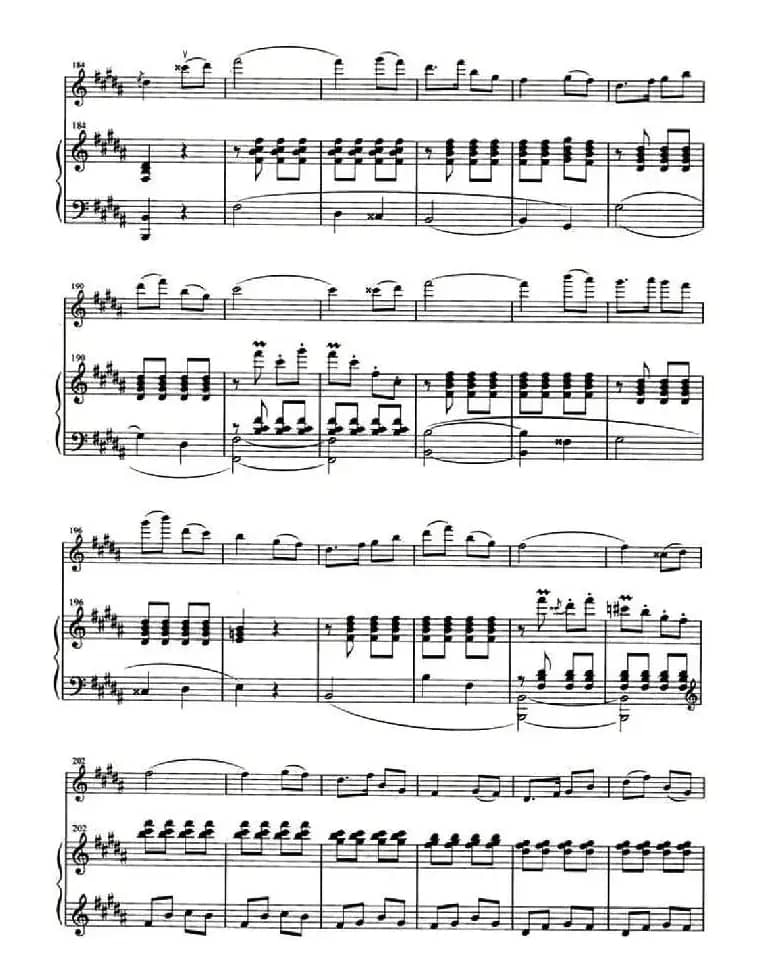 乡土情（小提琴+钢琴伴奏）