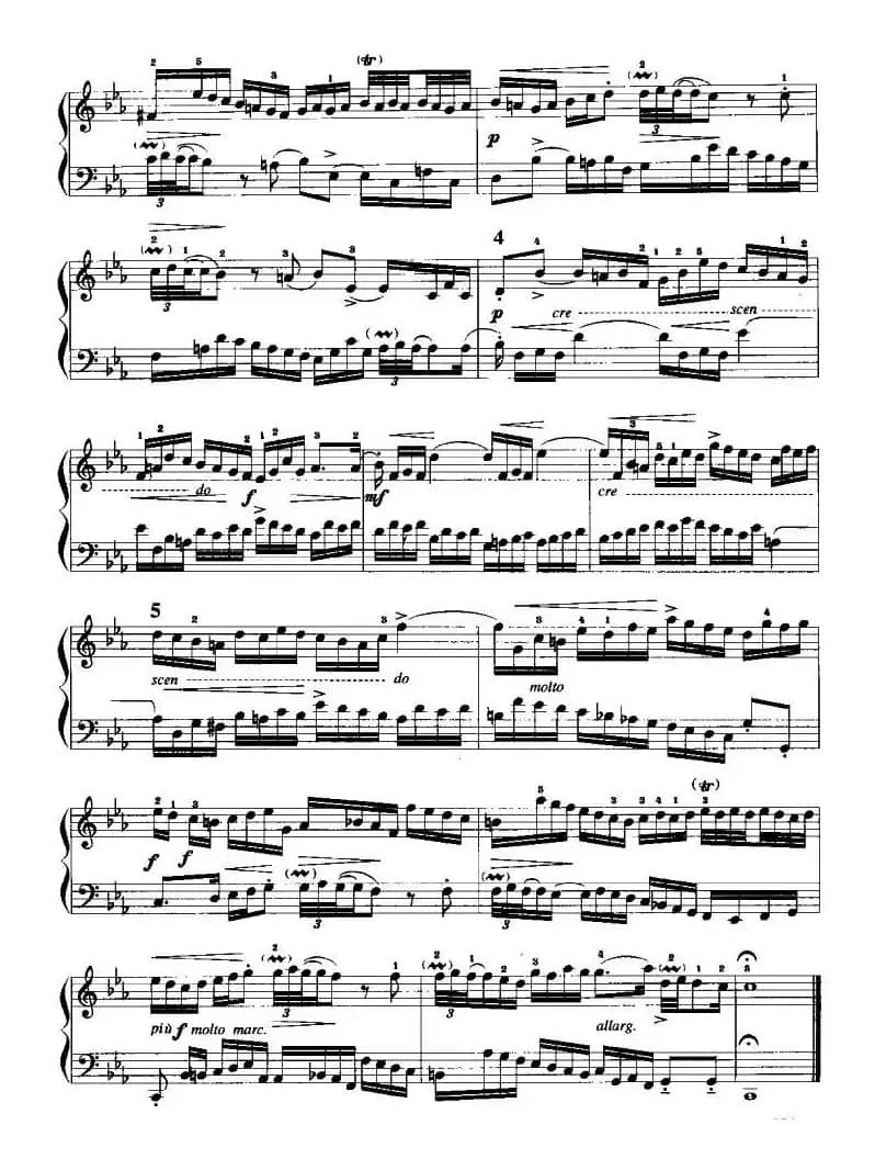 c小调二部创意曲