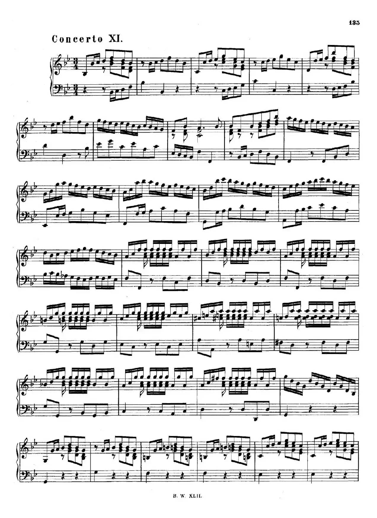 16 Concertos BWV 972-987（十六首为独奏古钢琴而作的协奏曲）（P71——80）