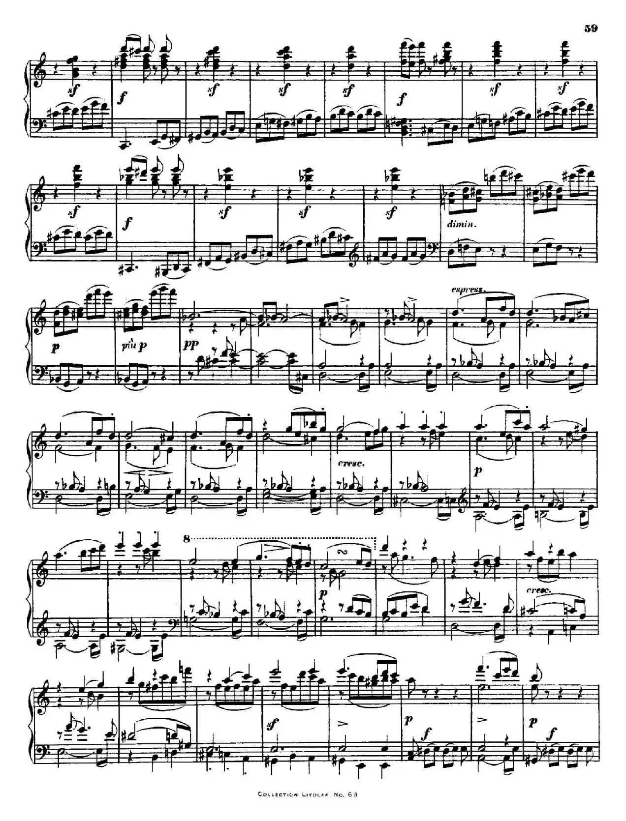 String Quartet No.15 in a Minor Op.132（a小调第十五弦乐四重奏·钢琴独奏版）