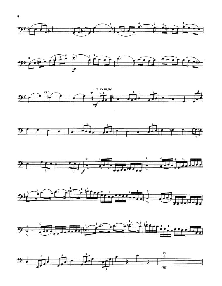 里丁小协奏曲（C大调）（大提琴）