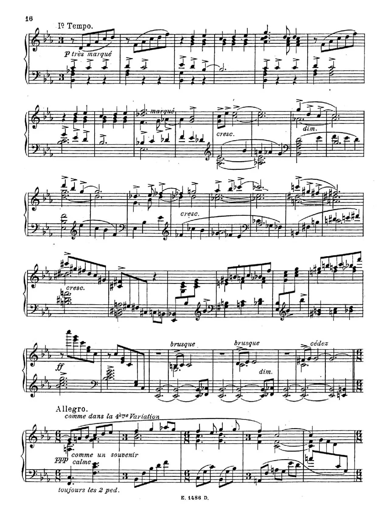 Sonate Romantique Op.3（浪漫奏鸣曲·Ⅱ）
