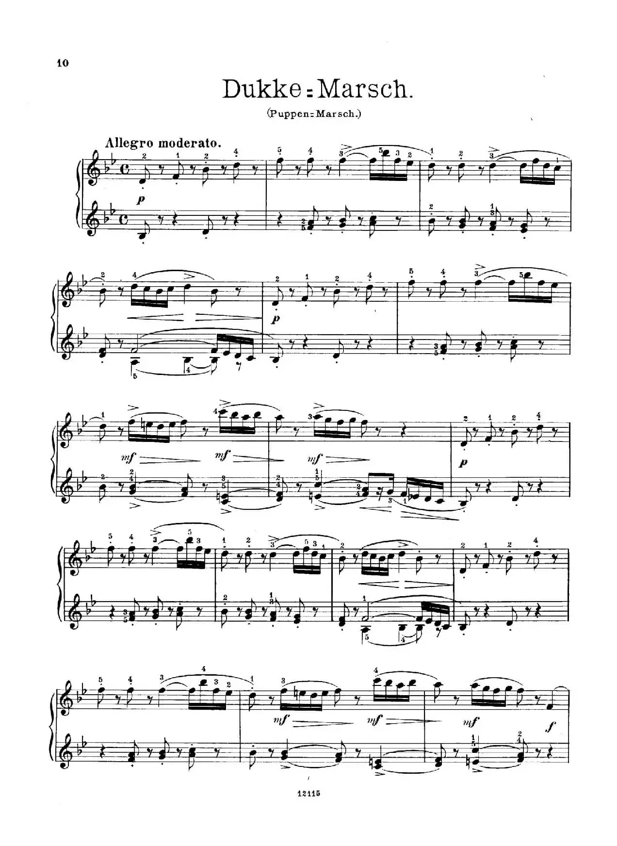Six Humorous Bagatelles Op.11（6首幽默小品·5）