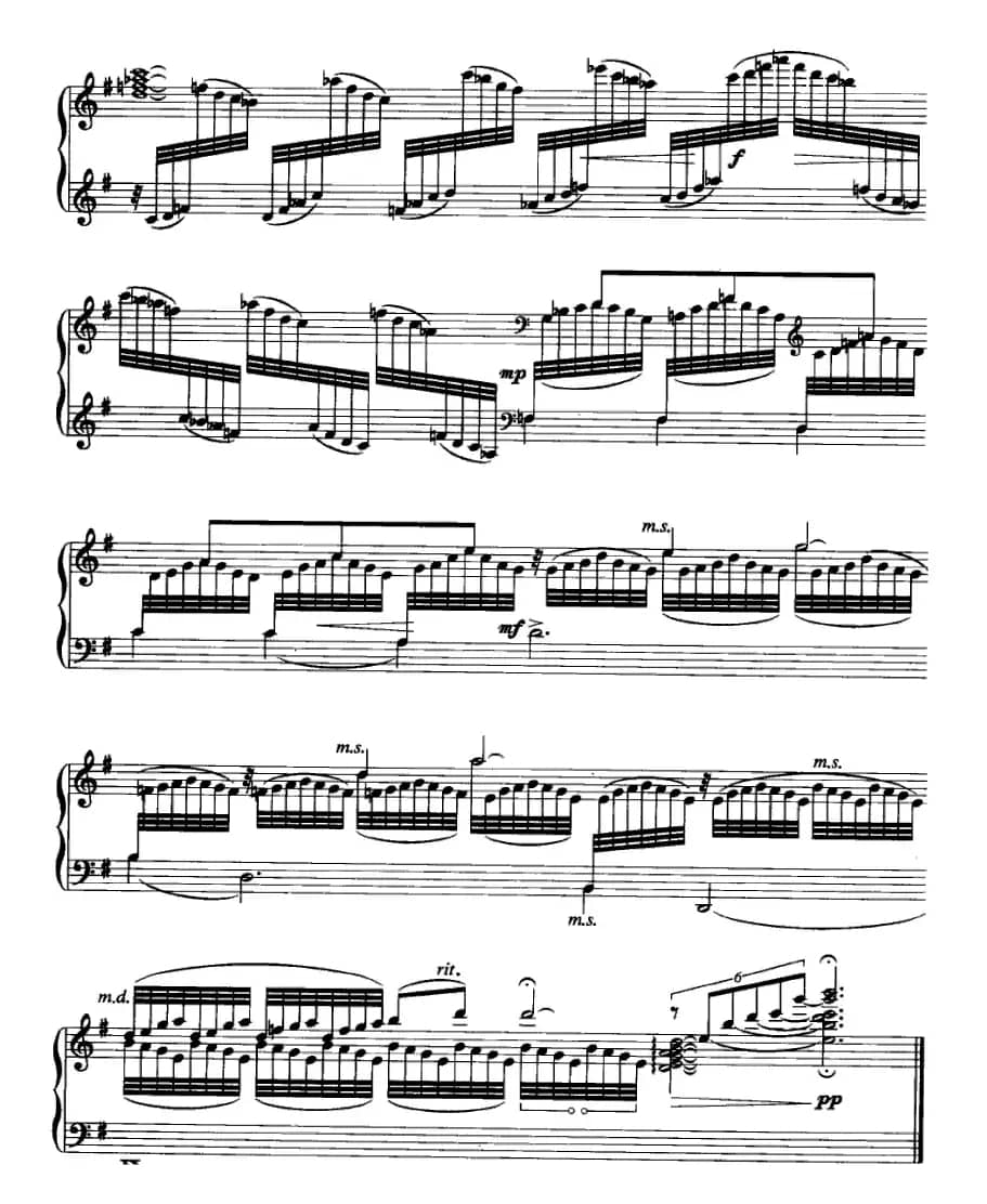 蒙古族唱调风格钢琴曲：翔姿