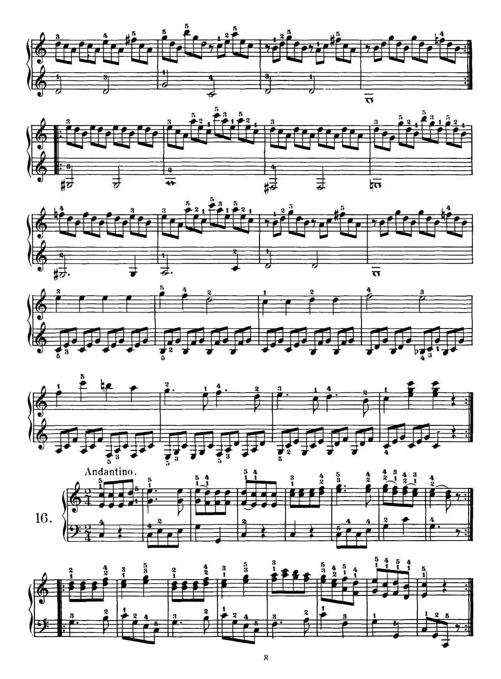 Czerny - 100 Progressive Studies Op.139 （1—21）