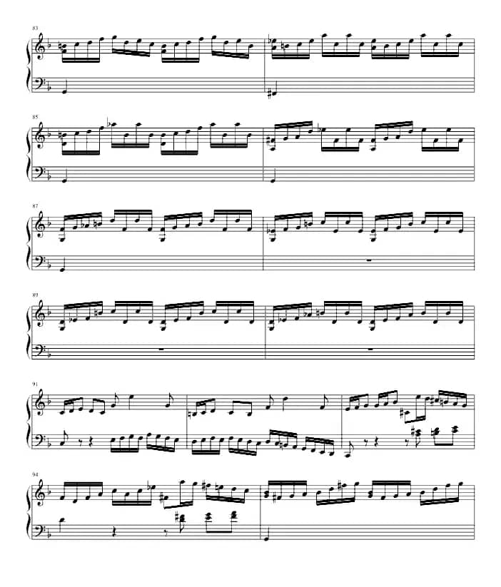 Concerto（巴赫第一键盘乐协奏）