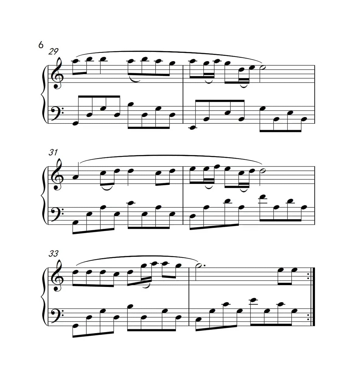 等爱的玫瑰（《弹吧音教》制谱版）