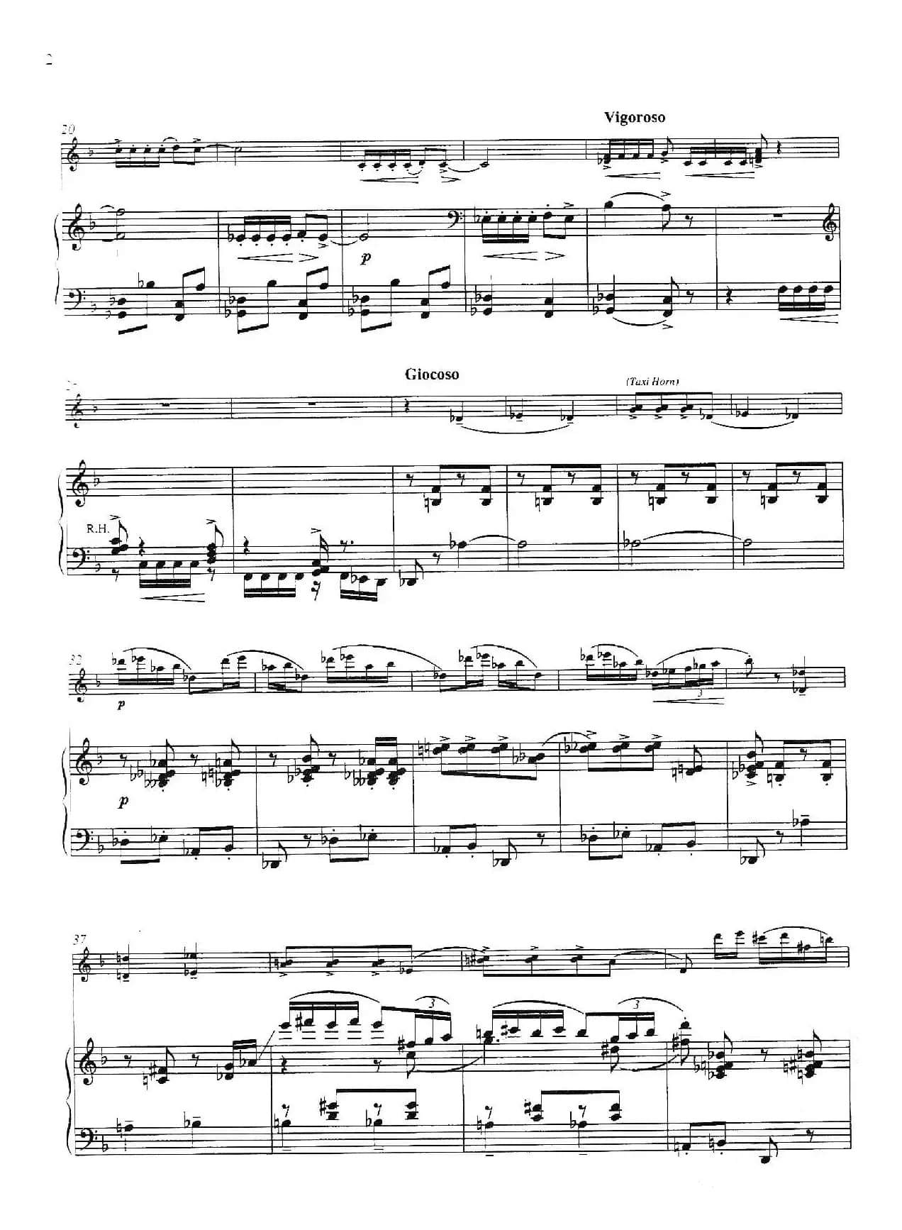 一个美国人在巴黎（An American in Paris）（小提琴+钢琴伴奏）