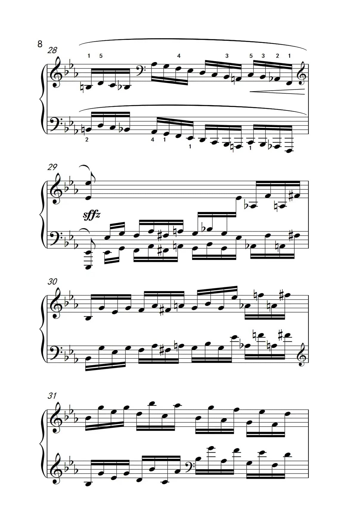 莫什科夫斯基 钢琴练习曲（第七首）