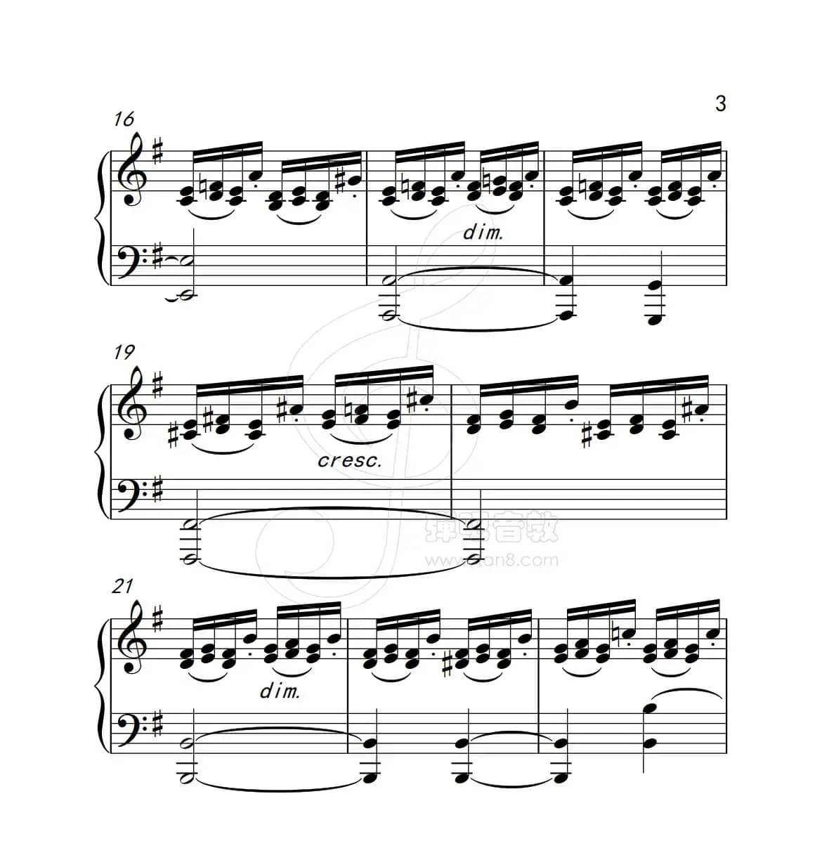 练习曲 28（克拉莫钢琴练习曲60首）