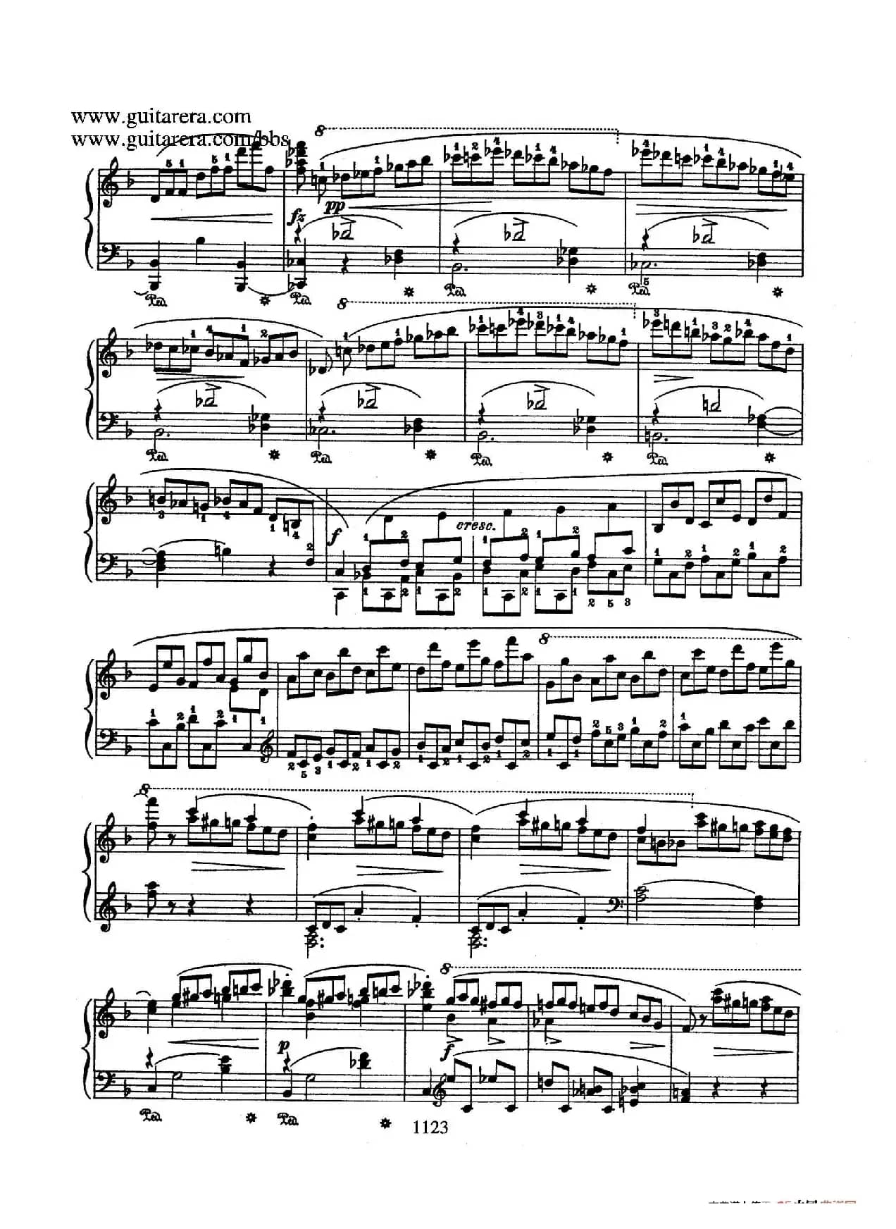 Piano Concerto No.2 in f Minor Op.21(f小调第二钢琴协奏曲·钢琴独奏版)