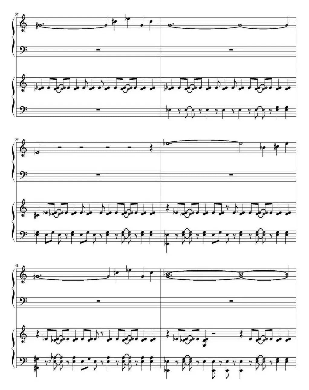 Ekko （游戏《英雄联盟》登录主题曲）（四手联弹）