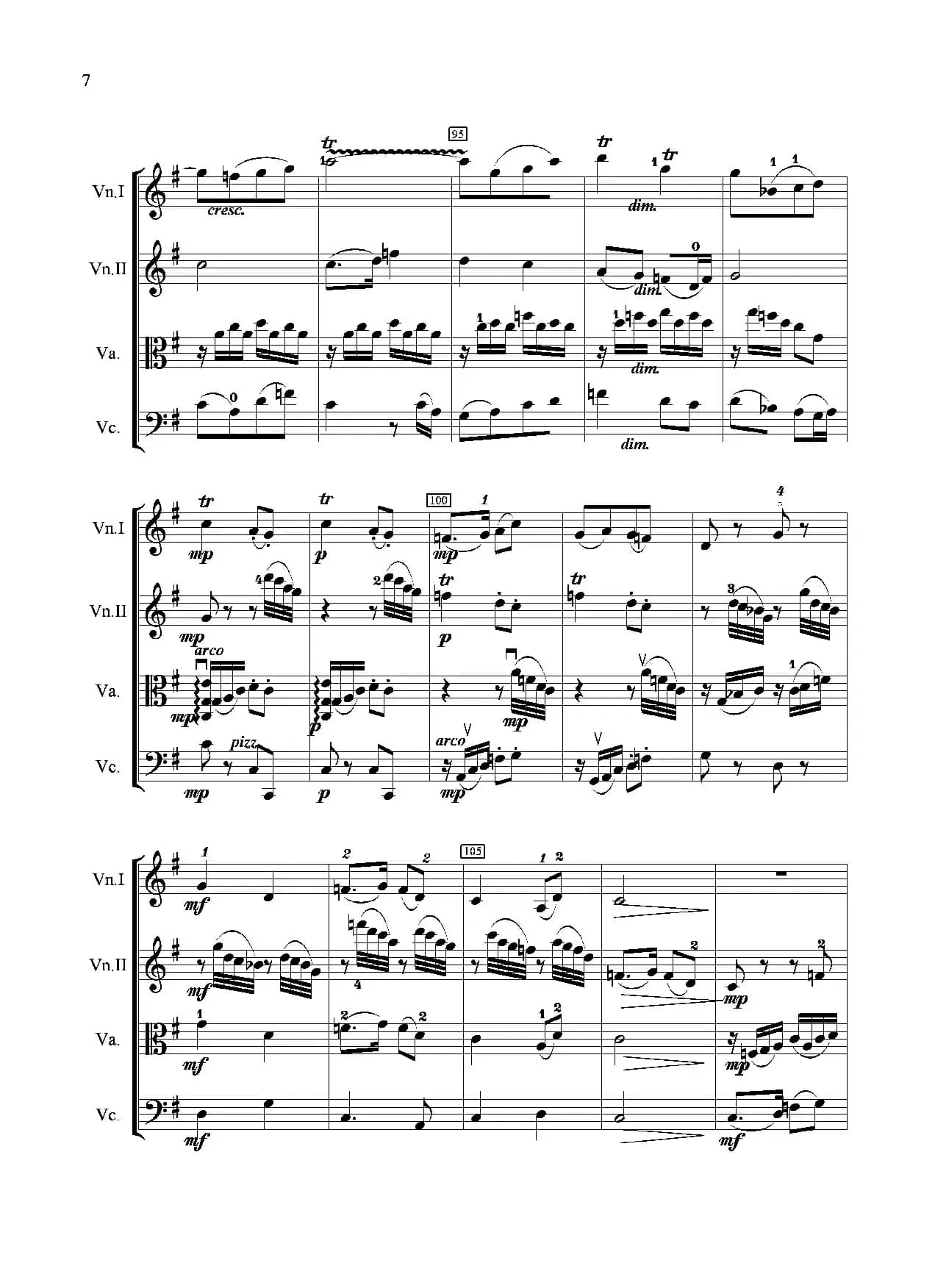 扑蝶舞曲（弦乐四重奏）