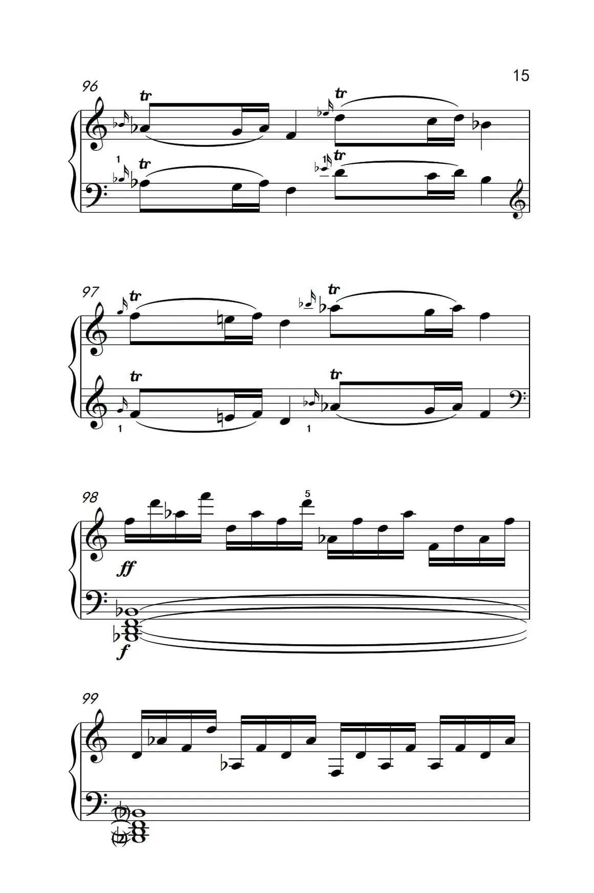 奏鸣曲 Opus 2 Nr.3 第一乐章（贝多芬奏鸣曲集 1）