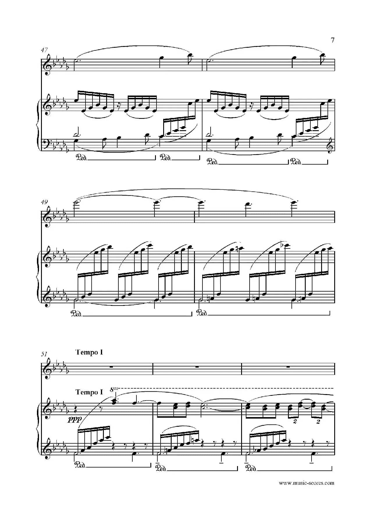 Clair de lune（长笛+钢琴伴奏）