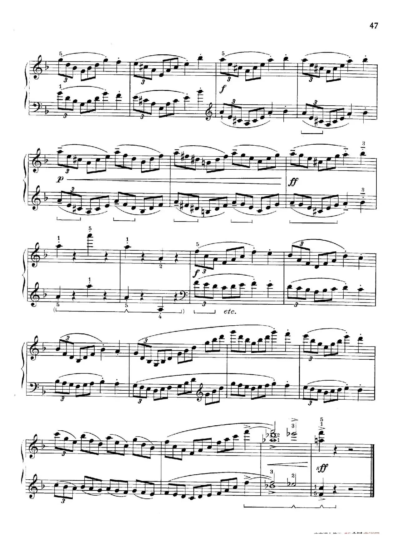 Thirty Pieces For Children Op.27（30首儿童钢琴曲 21—25）