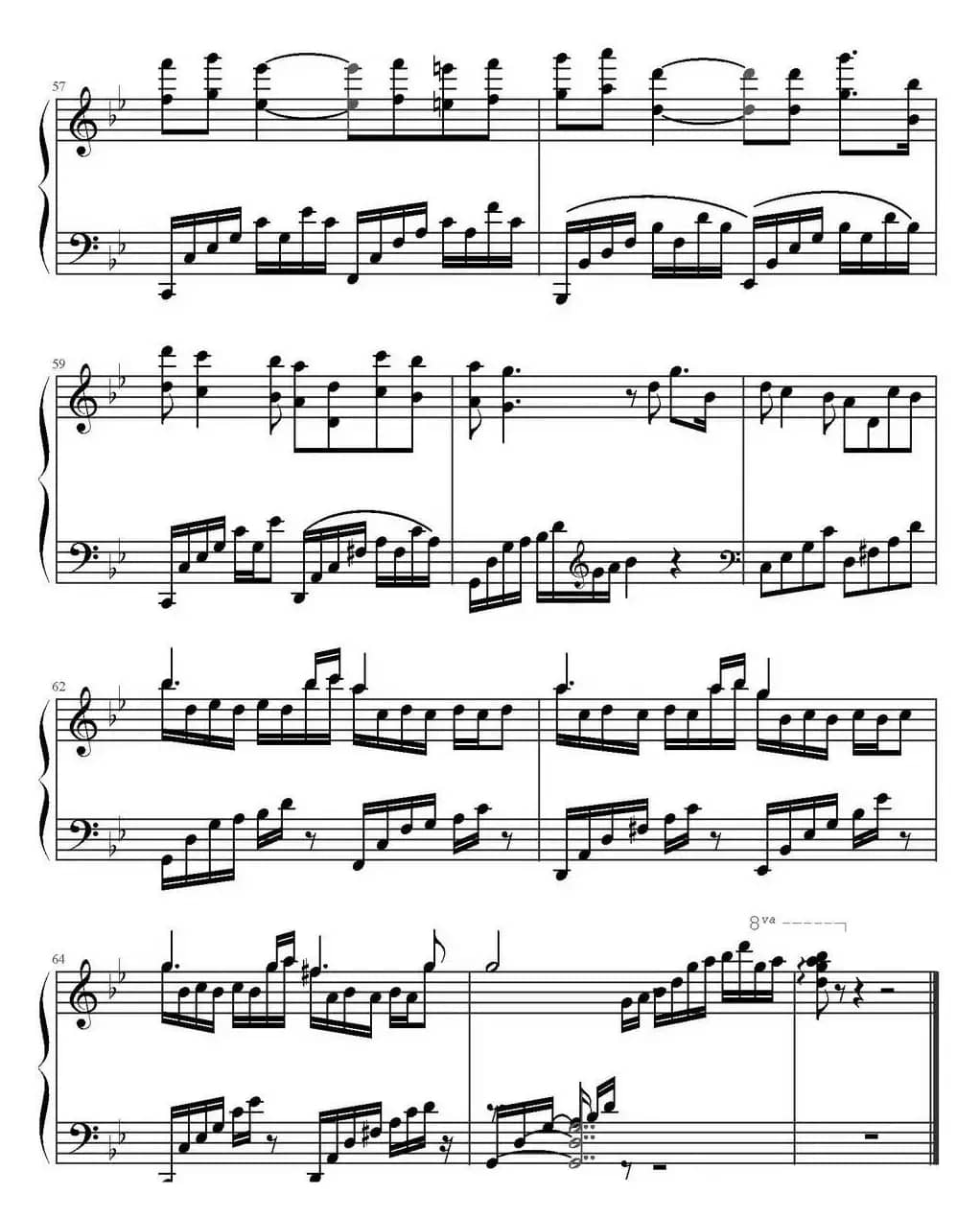 是否爱过我（电视剧《像雾像雨又像风》主题曲、弹琴吧制谱版）