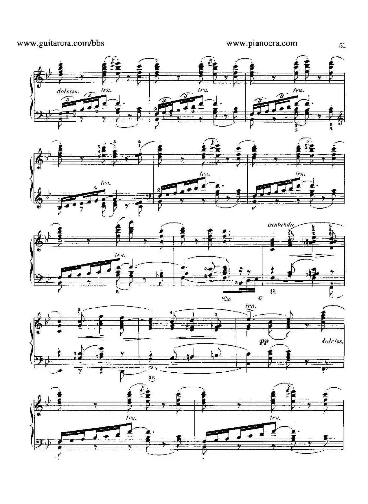 Gondoliera in g Minor Op.41（g小调船歌）