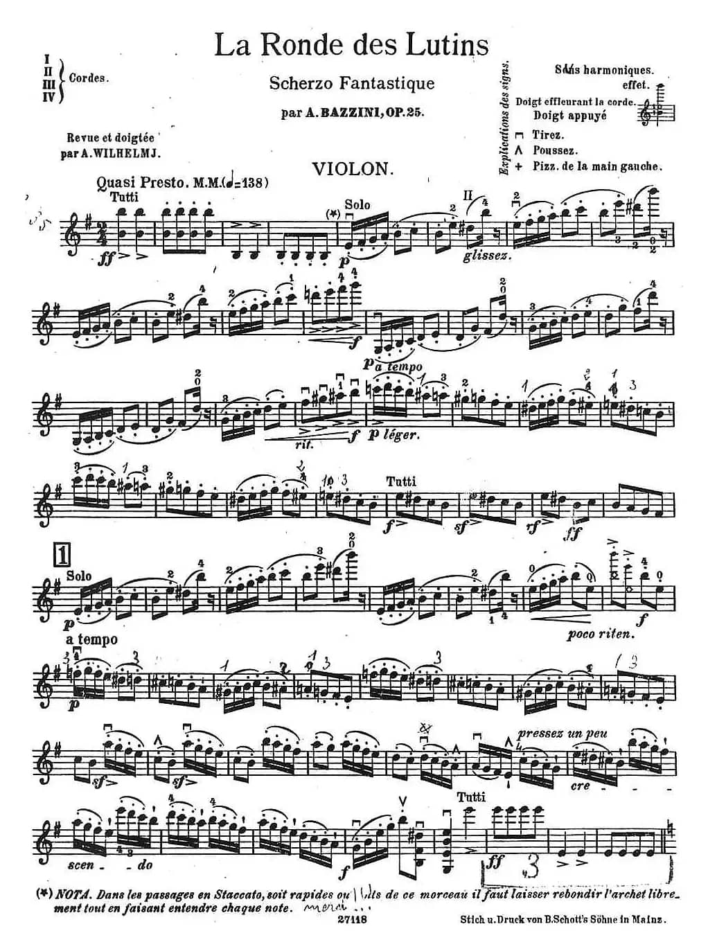 La Ronde des Lutins-Scherzo Fantastique OP.25 