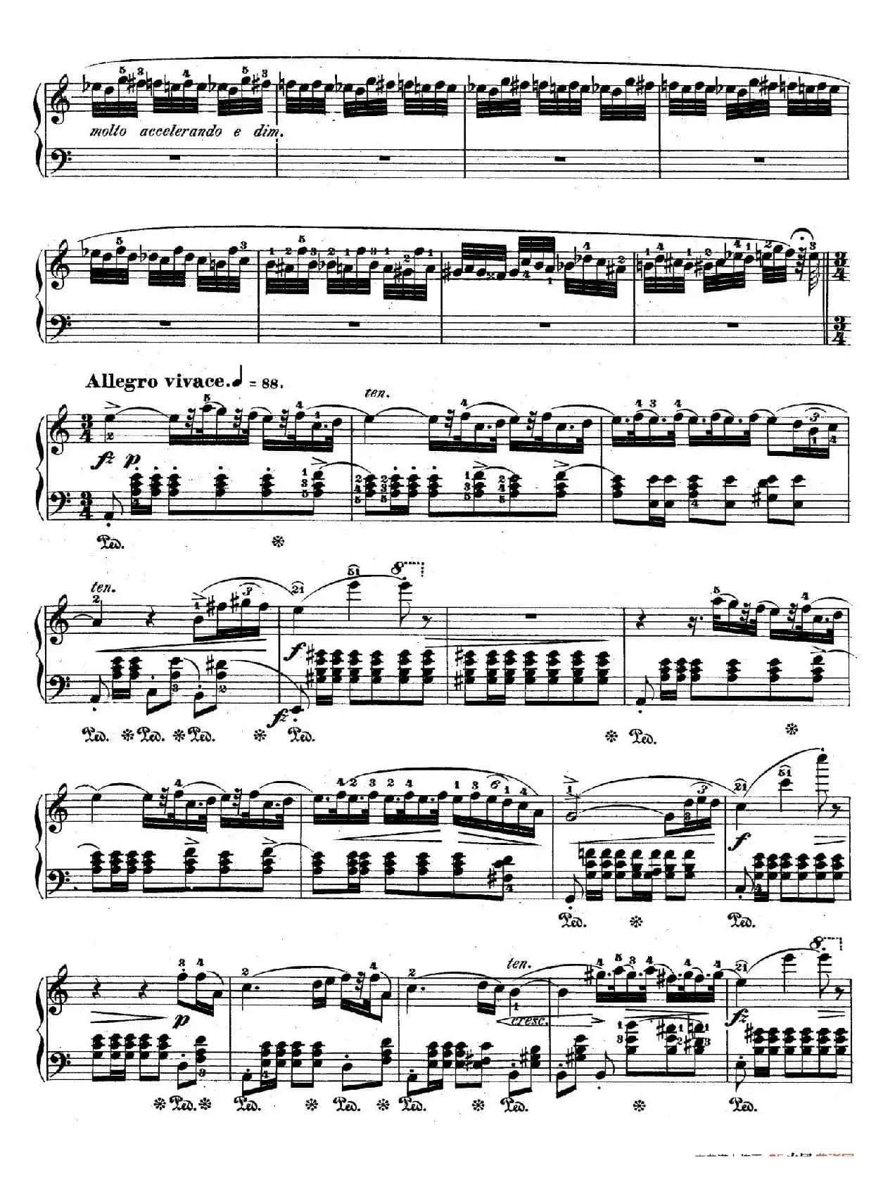 Bolero in C Major Op.19（C大调波莱罗舞曲）