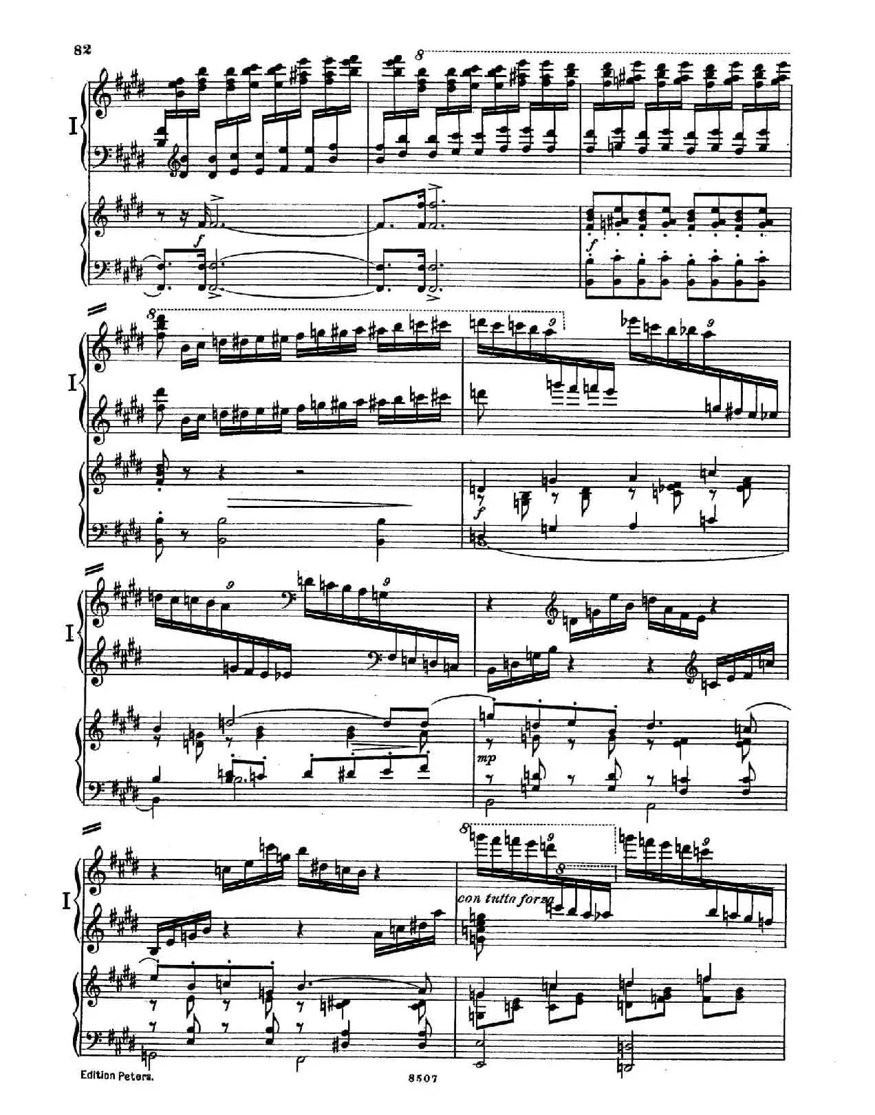 Piano Concerto in E Major Op.59(E大调钢琴协奏曲·双钢琴·第四乐章)