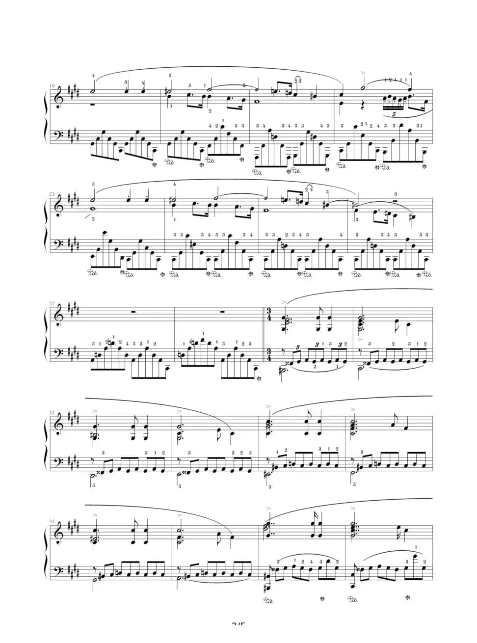 升c小调夜曲，Op.27,No.1（肖邦第7号夜曲）